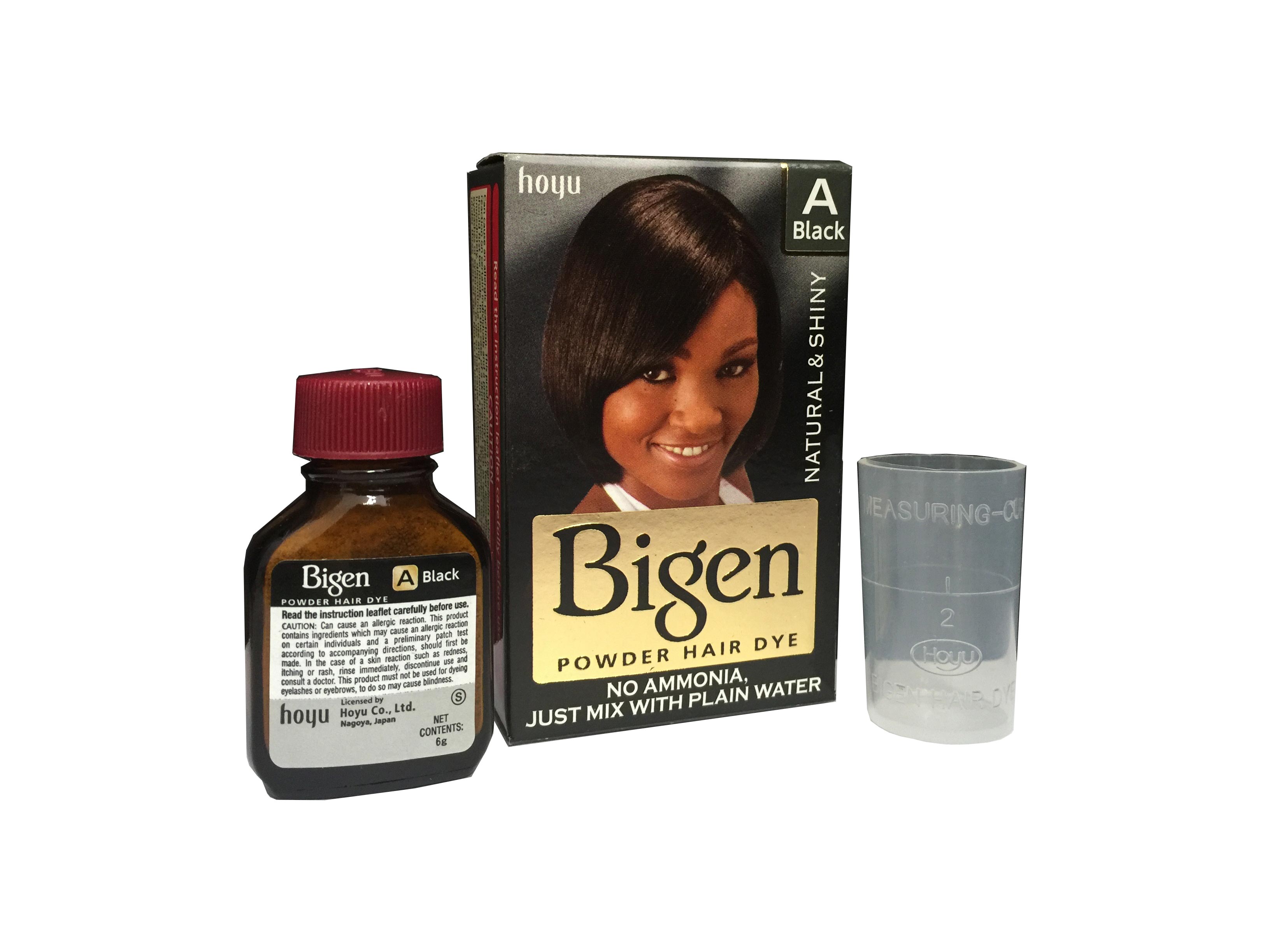 1. Bigen Permanent Powder Hair Color 58 Black Brown - wide 10