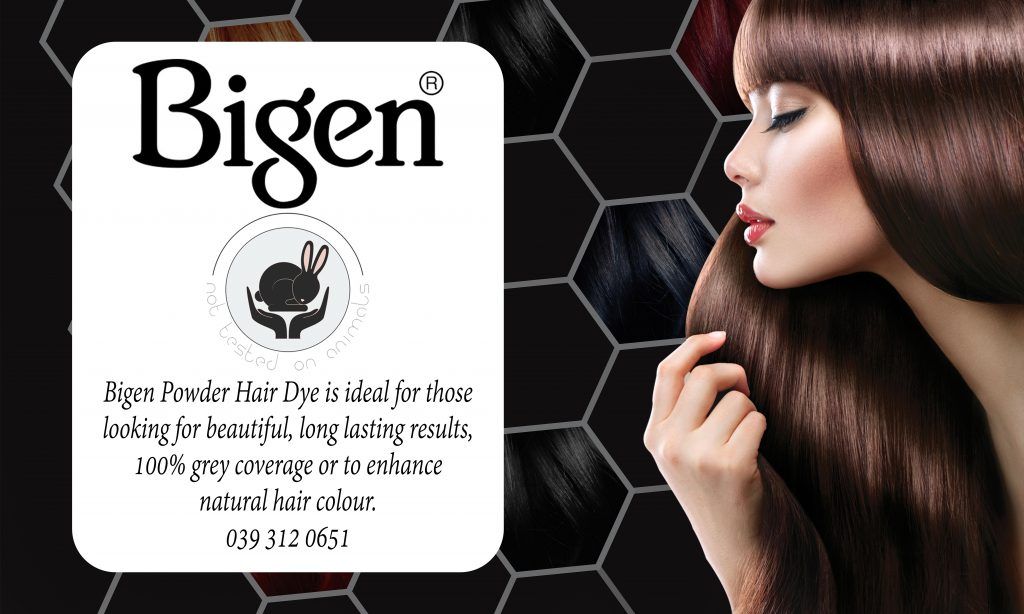 Bigen Powder Hair Dye is ideal for those looking for beautiful, long  lasting results, 100% grey coverage or to enhance natural hair colour. -  Bigen SA
